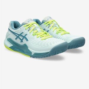 Like New ASICS Gel Resolution 9 Womens Tennis Shoes - Size 10